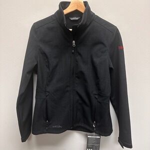 Eddie Bauer Shaded Crosshatch Soft Shell Jacket Womens Size Medium Outdoors NWT